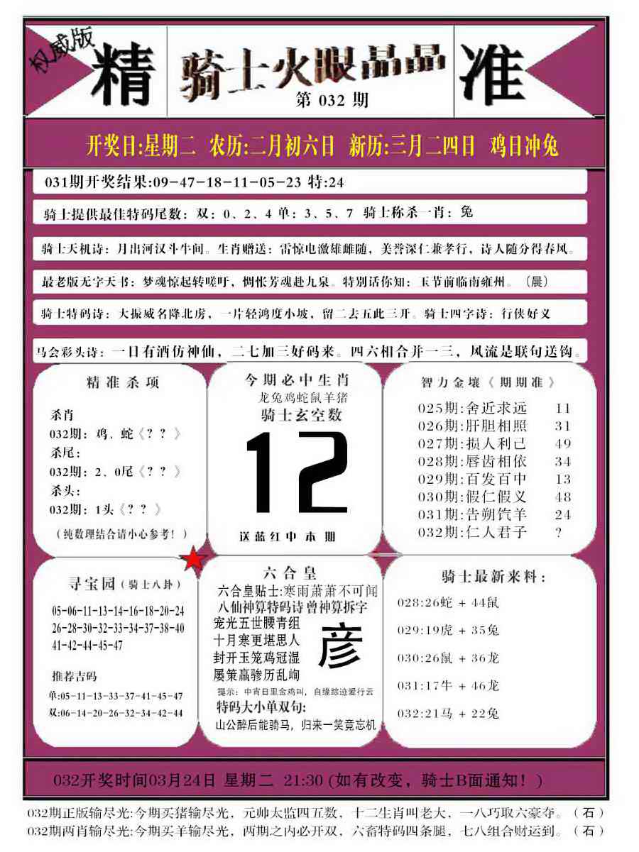 032期骑士火眼晶晶b[图]